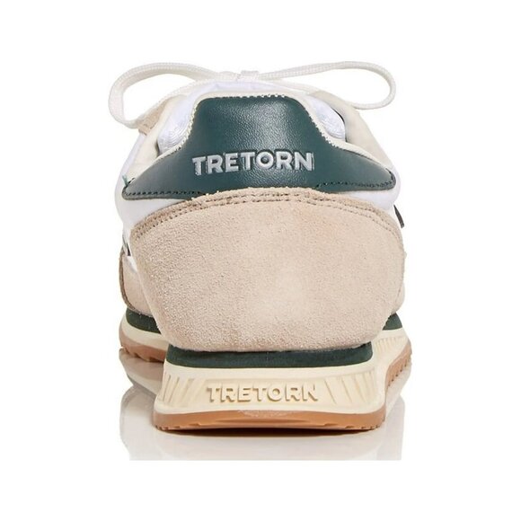 NEW TRETORN Suede Retro Joggers White/green for women 1125 3S2 - Picture 6 of 13